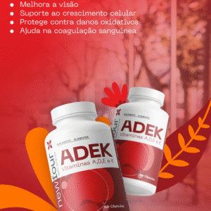 ADEK – Suporte Completo para Ossos, Visão e Imunidade