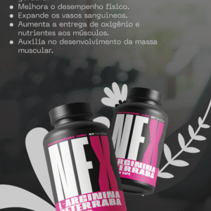L-Arginina + Beterraba – Fluxo Sanguíneo Turbo para Máxima Performance!