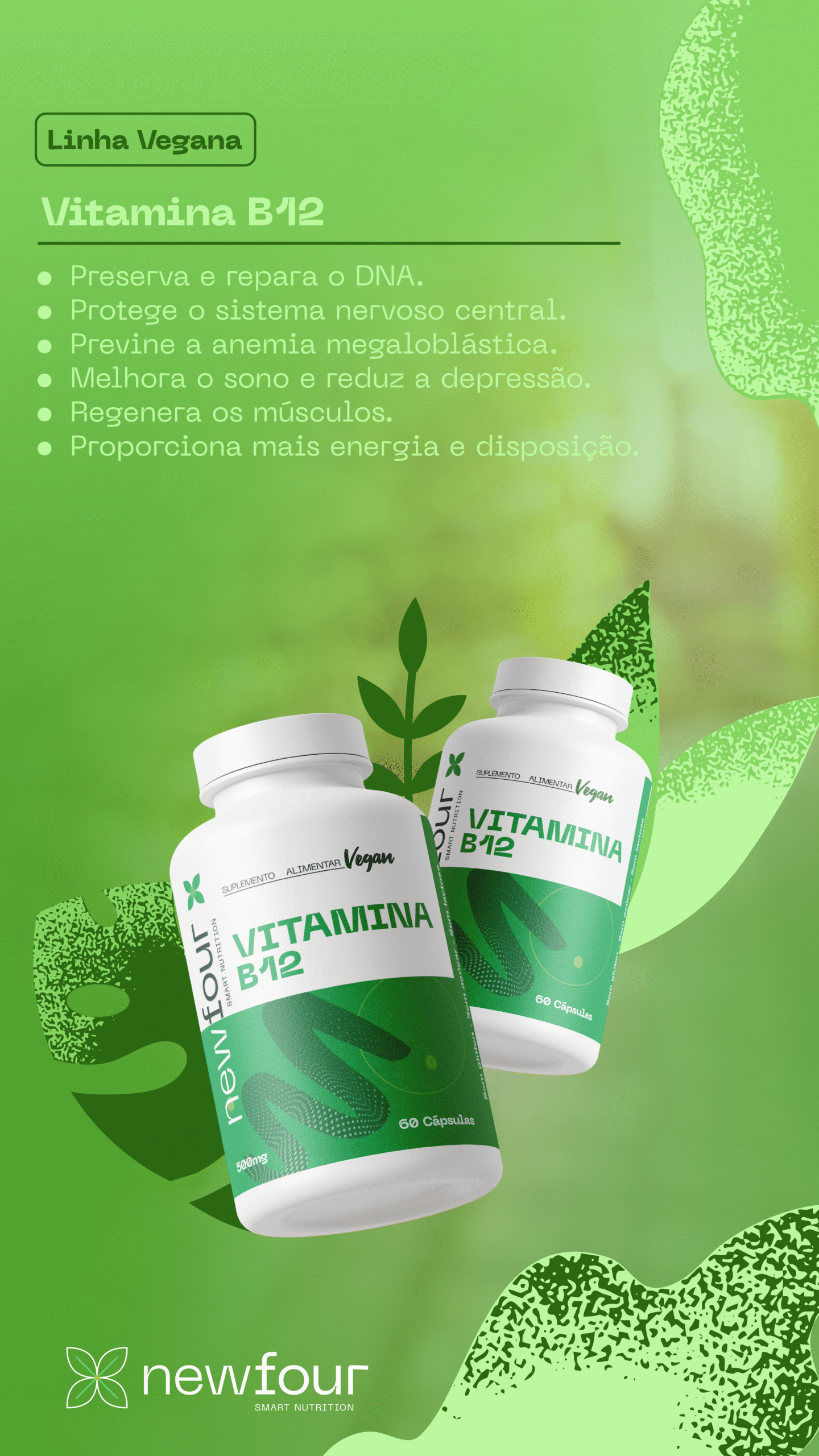 Vitamina B12 Vegana – Suporte Vital para Quem é Vegano