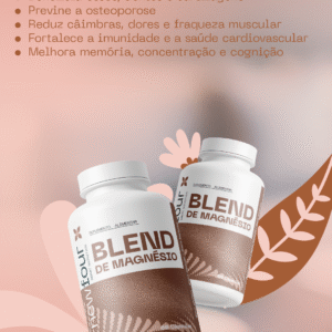 Blend Magnésio – Câimbras Nunca Mais (120 Caps)
