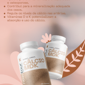 Cálcio MDK – Estrutura Óssea Blindada