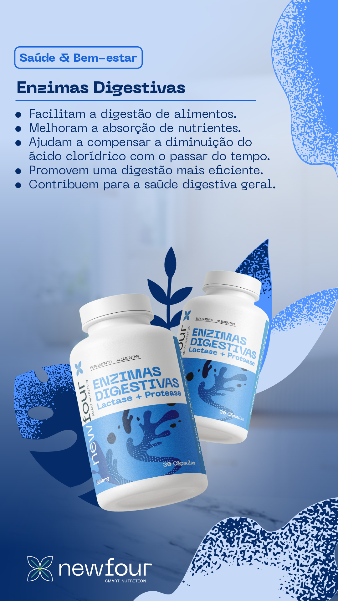 Enzimas Digestivas – Gases e Refluxo Sob Controle