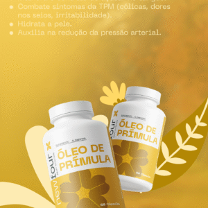 Óleo de Prímula – Alívio da TPM e Menopausa
